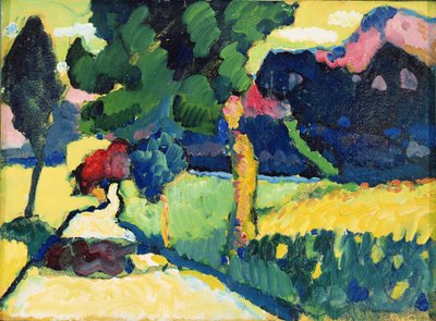 Sommerlandschaft von Wassily Kandinsky